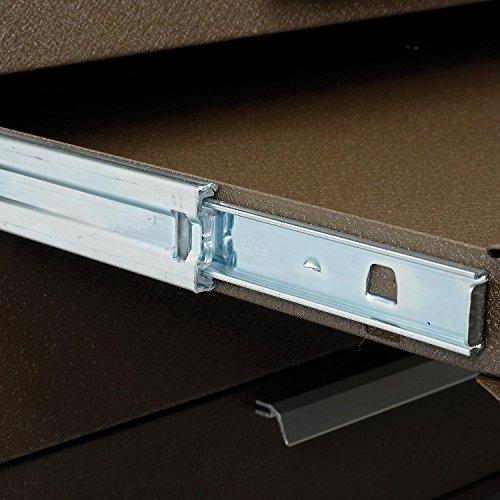 Kennedy Manufacturing Kennedy Manufacturing 297Xb 29" 7-Drawer Rolling Tool Cabinet With Chest Wheels, Brown Wrinkle