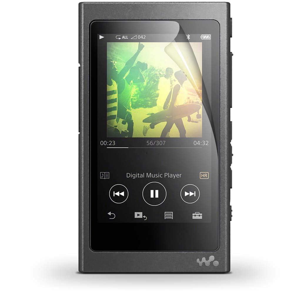 bestforyou for Sony A55 Case,Clear Crystal Transparent Front and Back Case Cover for Sony Walkman NW A50 A55 A56 A57 (Clear Green)