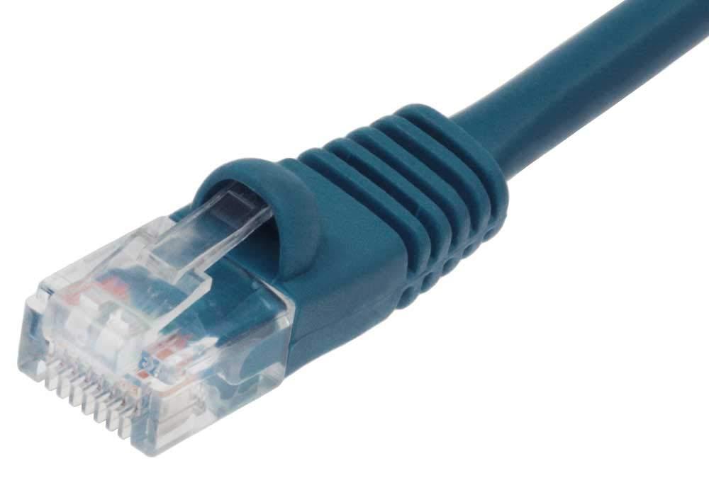 SF Cable 20ft Cat 5E Unshielded (UTP) Ethernet Network Cable - Blue