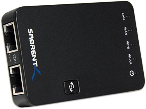 SABRENT Sabrent Wi-Fi Range Extender 300mbps 2.4GHZ 801.11N Multifunction Mini Router / Repeater / Access Point / Client / Bridge - Wall Plug Version (WR-WN300)