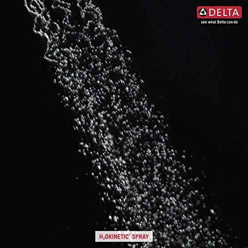 DELTA FAUCET Delta Faucet Trinsic 17 Series Dual-Function Tub and Shower Trim Kit, Shower Faucet, Single-Spray H2Okinetic Shower Head, Venetian Bronze T17459-RB (Valve Not Included)