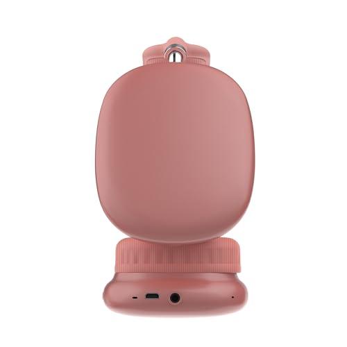 Supersonic IQ Sound IQ-170BT High Performance Wireless Bluetooth Headphones with 10m Range, FM Radio, Hands-Free Mic, Swivel Design, Soft Earpads, 3.5mm AUX Output Compatible with PC and Phones (Rose Gold)