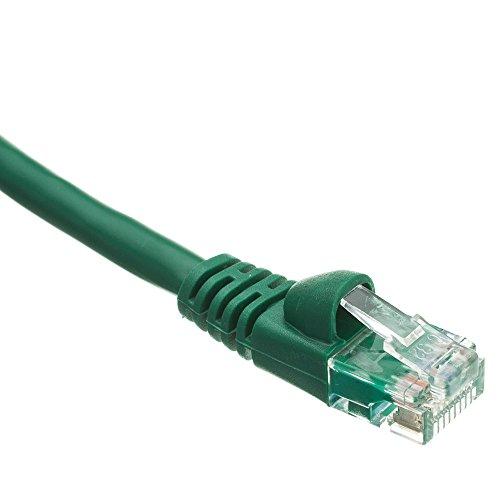 CableWholesale CableWholesale 1000 Foot Bulk Cat6 Ethernet Cable, 24 AWG, 350 Mhz, ETL Listed 4 Pair Solid Copper, Unshielded Twisted Pair(UTP) with Pull Box, Green