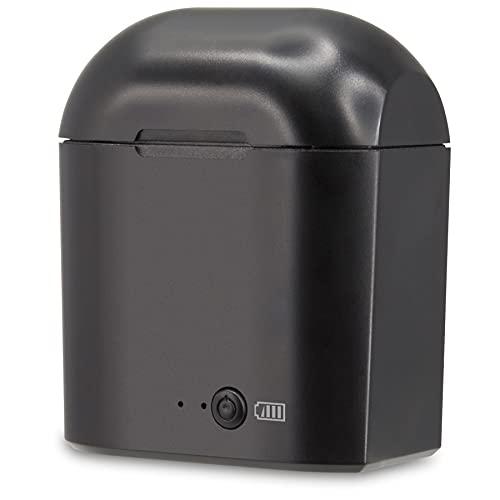 iLive iLive Truly Wire-Free Bluetooth Earbuds, Sweatproof Design, Charging Case, Includes 3 Set of Ear Tips, Black (IAEBT300B)