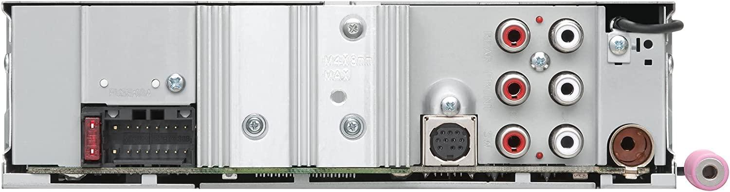 Kenwood KENWOOD KMM-BT332U Bluetooth Car Stereo with USB Port, AM/FM Radio, MP3 Player, Multi Color LCD, Detachable Face, Built in Amazon Alexa Plus SXV300V1 SiriusXM Tuner