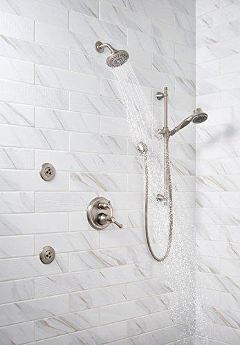 DELTA FAUCET DELTA FAUCET T24897-SS, Stainless Cassidy Traditional Monitor 14 Series Valve Trim with 3-Setting Integrated Diverter