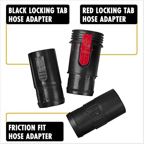 WORKSHOP Wet/Dry Vacs WORKSHOP Wet/Dry Vacs Vacuum Accessories WS25020A Wet/Dry Vacuum Hose, 2-1/2-Inch x 7-Feet Dual-Flex Locking Wet/Dry Vac Hose for Wet/Dry Shop Vacuums