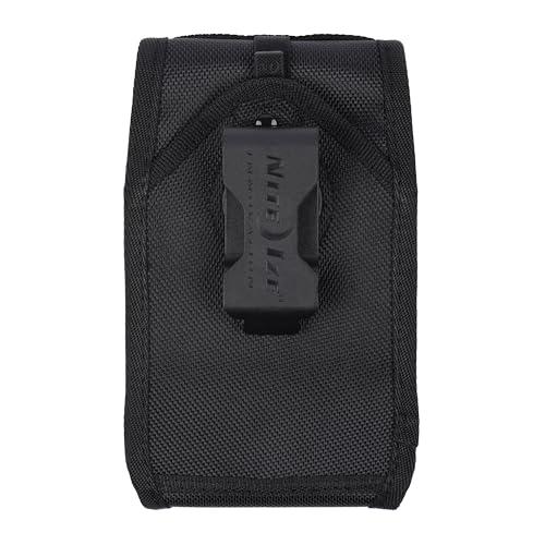 Nite Ize Nite Ize Clip Case Cargo Universal Rugged Phone Holster - Phone Holster for Men\'s & Women\'s Belts - Phone Utility Belt Pouch - Phone Accessories - Cell Phone Holster - XX-Large, Black