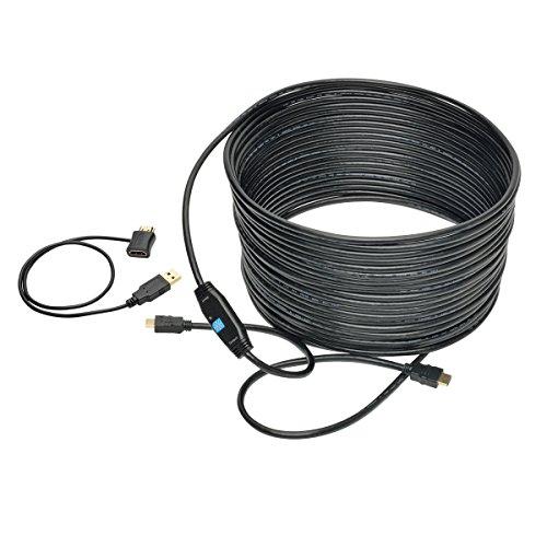 Tripp Lite Tripp Lite Active High-Speed HDMI Cable with Built-In Signal Booster, 1920 x 1080 (1080p) @ 60 Hz (M/M), Black, 50 ft. (P568-050-ACT)