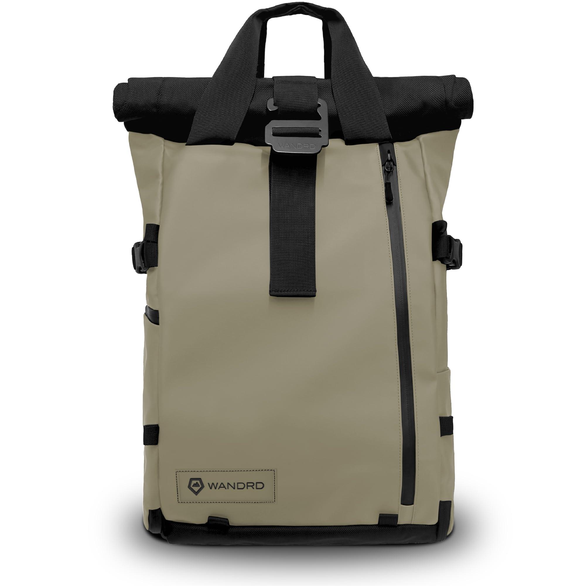 WANDRD WANDRD All-New PRVKE 21L Photography Travel Backpack - Photo Bundle - Weather Resistant Camera Bag with Laptop Compartment (Yuma Tan)