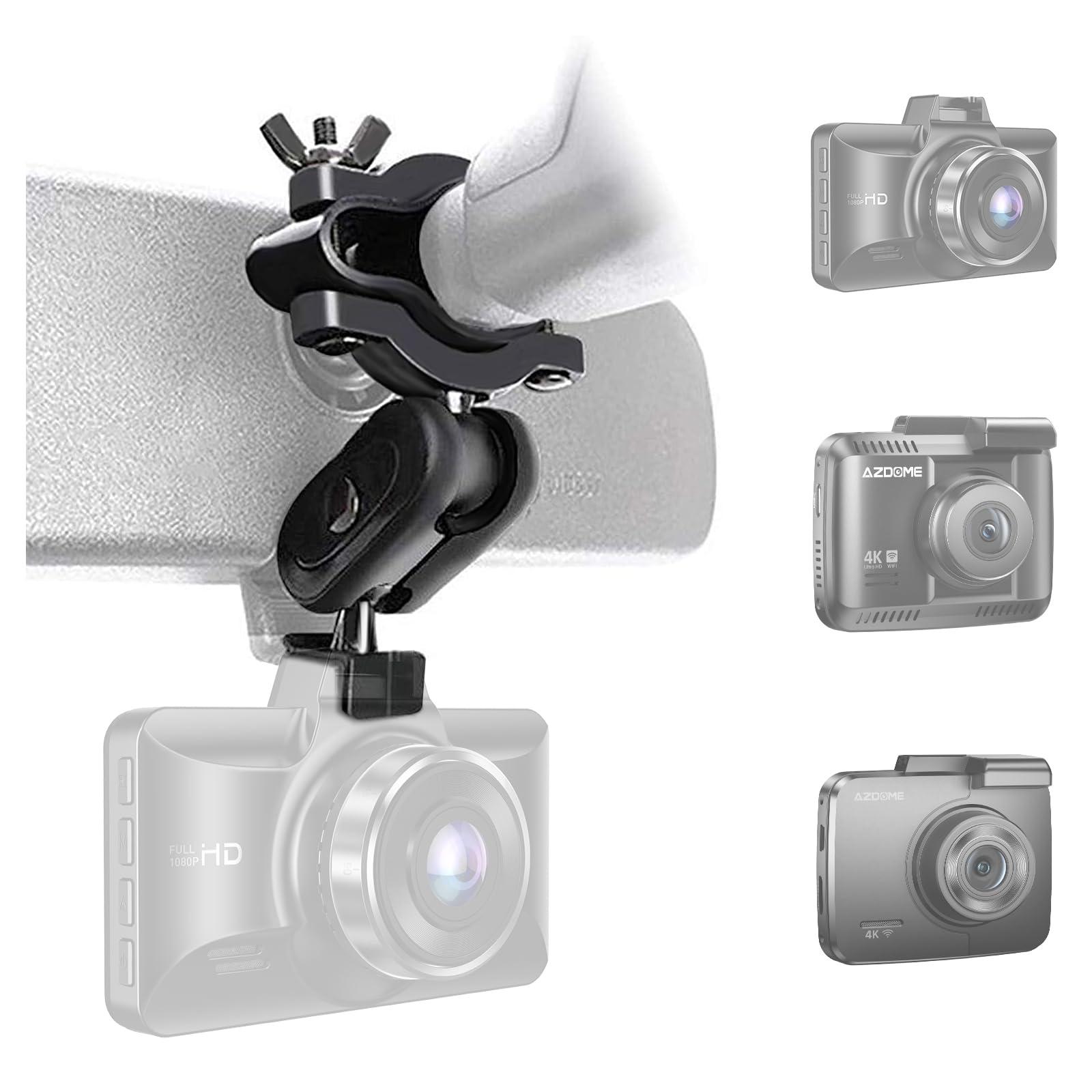 AZDOME AZDOME GS63H 4K WiIFi Dash Cam with 128GB SD Card and Mini USB OBD Hardwire Kit, Mirror Mount Holder Kit