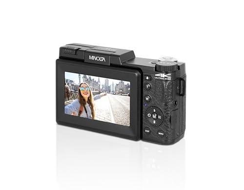 Minolta Minolta MND60V 64 MP Autofocus / 4K60FPS Ultra HD VLOG Camera Kit