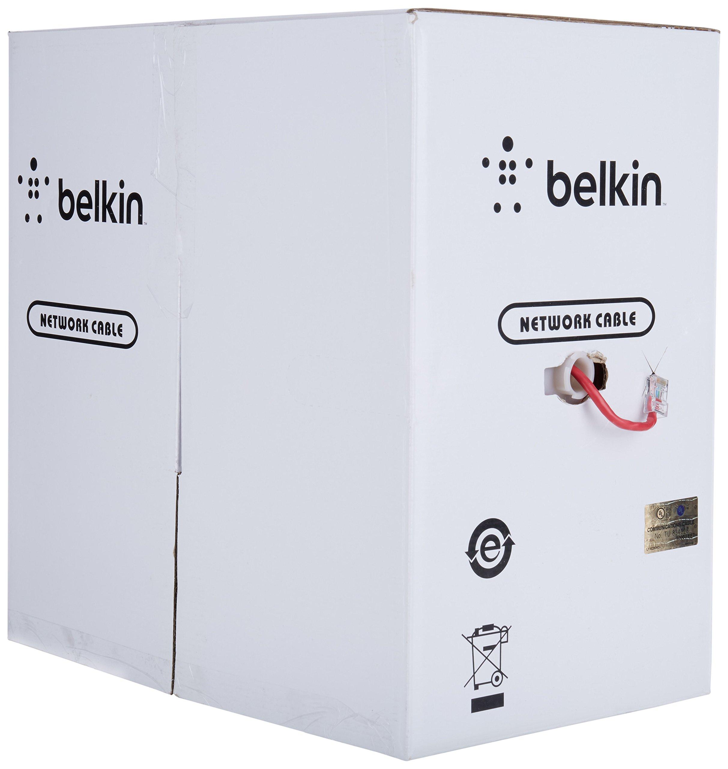 Belkin Belkin CAT6 Stranded Bulk Cable * 4PR;24AWG; 1000 RED (A7J704-1000-RED)