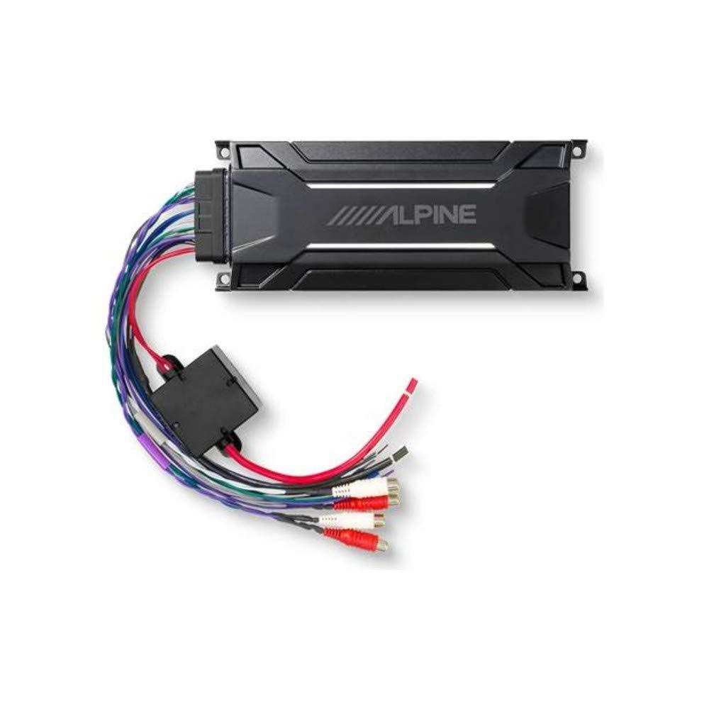 Pacific Stereo Alpine KTA-30FW 4-Channel Power Tough Power Pack Amplifier Bundled W/Alpine KTA-30MW Mono Tough Power Pack Amplifier