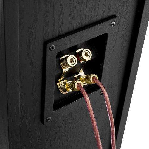 Fluance Fluance Elite High Definition Two-Way Floorstanding Loudspeakers for 2-Channel Stereo Listening or Home Theater System - Black Ash/Pair