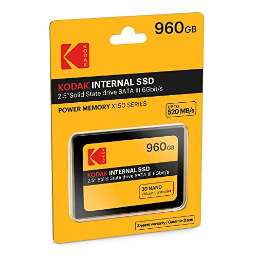 KODAK KODAK Internal SSD X150, Yellow, 960GB