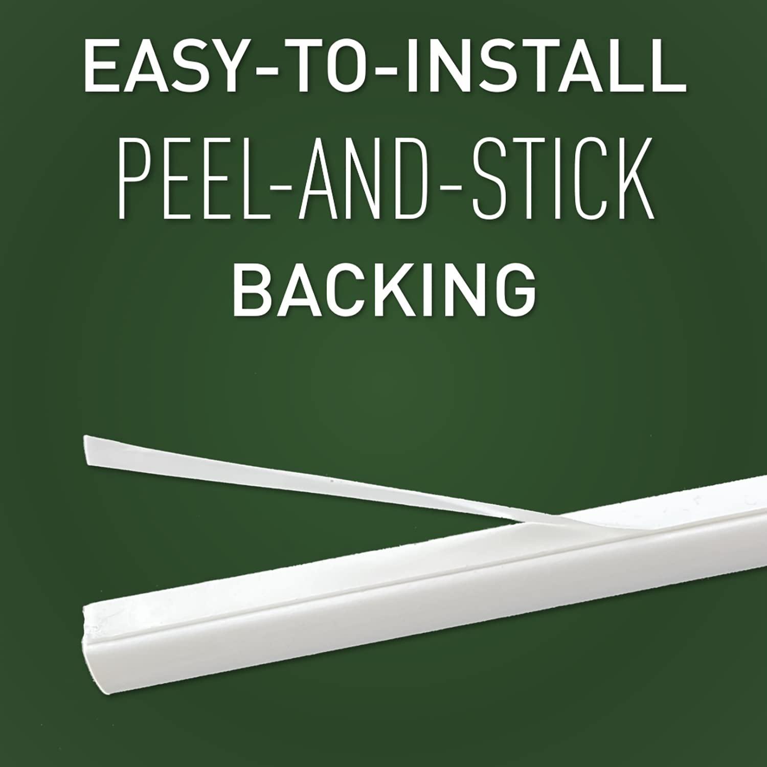 Legrand - Wiremold Legrand - Wiremold Cord Cover, White Cord Hider for Wall Mount TV, Sortable 5 Foot (60 Inches) Cord Cover Floor or Cord Cover Wall to Hide TV Cords for Wall Mount TV, C50