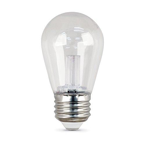 Feit Electric Feit Electric BPS14/SU/LED Non-Dimmable Led Bulb, 1.5 W, 120 V, 80 Lumens, 3000K, 1-1/2 in Dia X 3-1/4 in L, Warm White