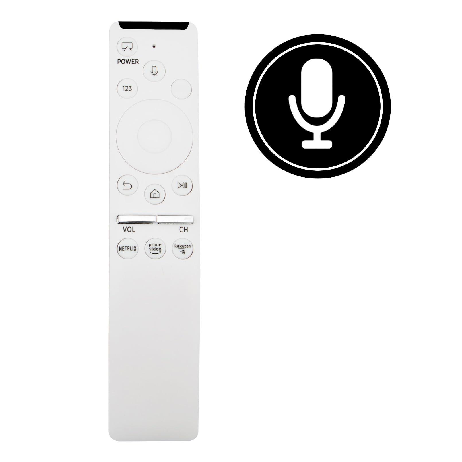 PERFASCIN BN59-01312R BN59-01330J Voice Replaced Remote Fit for Samsung Smart TV QE43LS03TAU QE50LS03TAU GQ32LS03TBK GQ32LS03TBKXZG QE32LS03TBK QE55LS03TAS QE50LS03TASXXN QE65LS03TAS QE75LS03TAS QE65LS03TCS