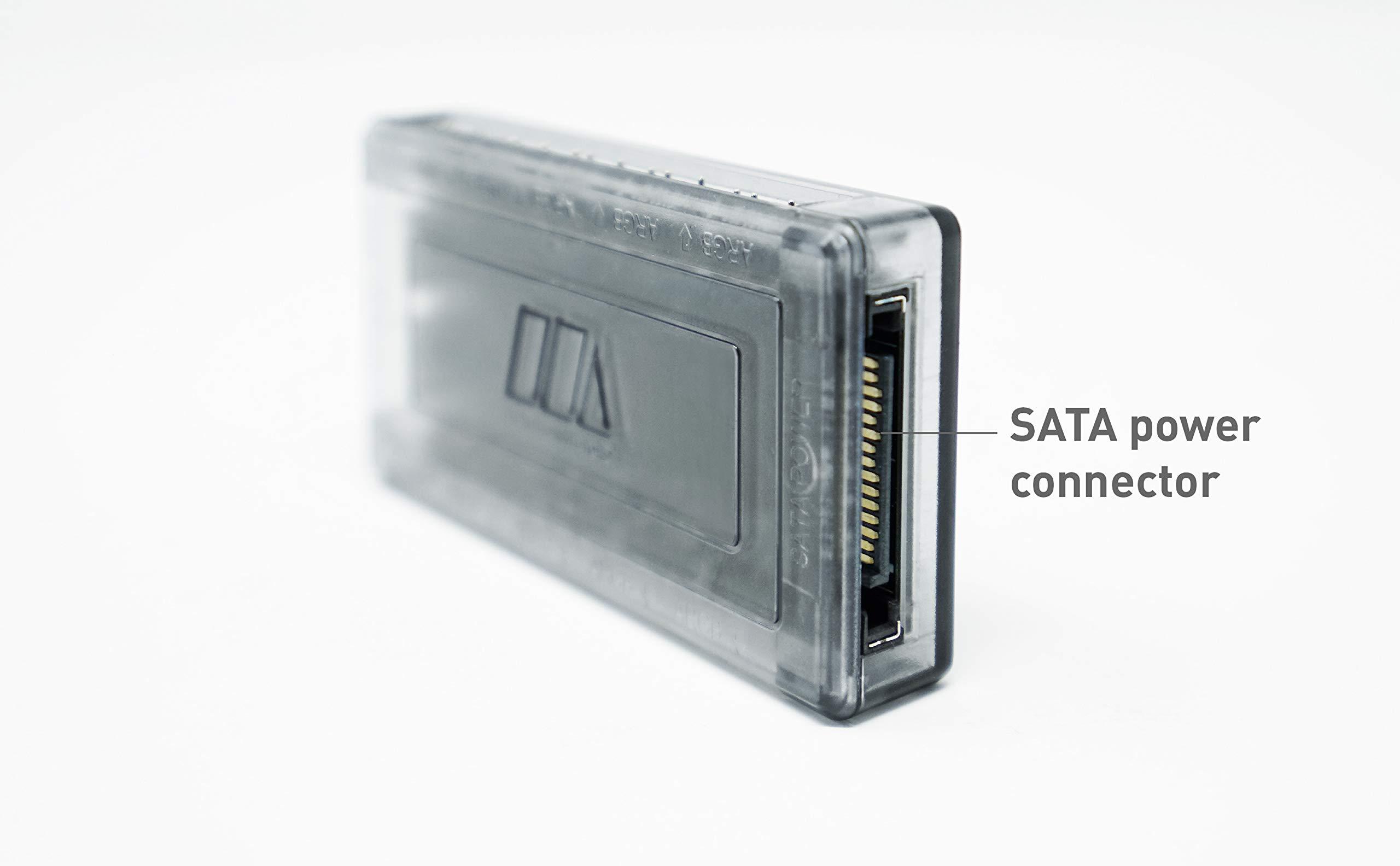 MICRO CONNECTORS MICRO CONNECTORS 11-Port ARGB Splitter Hub for Fan and Light (S08-12ARGB)