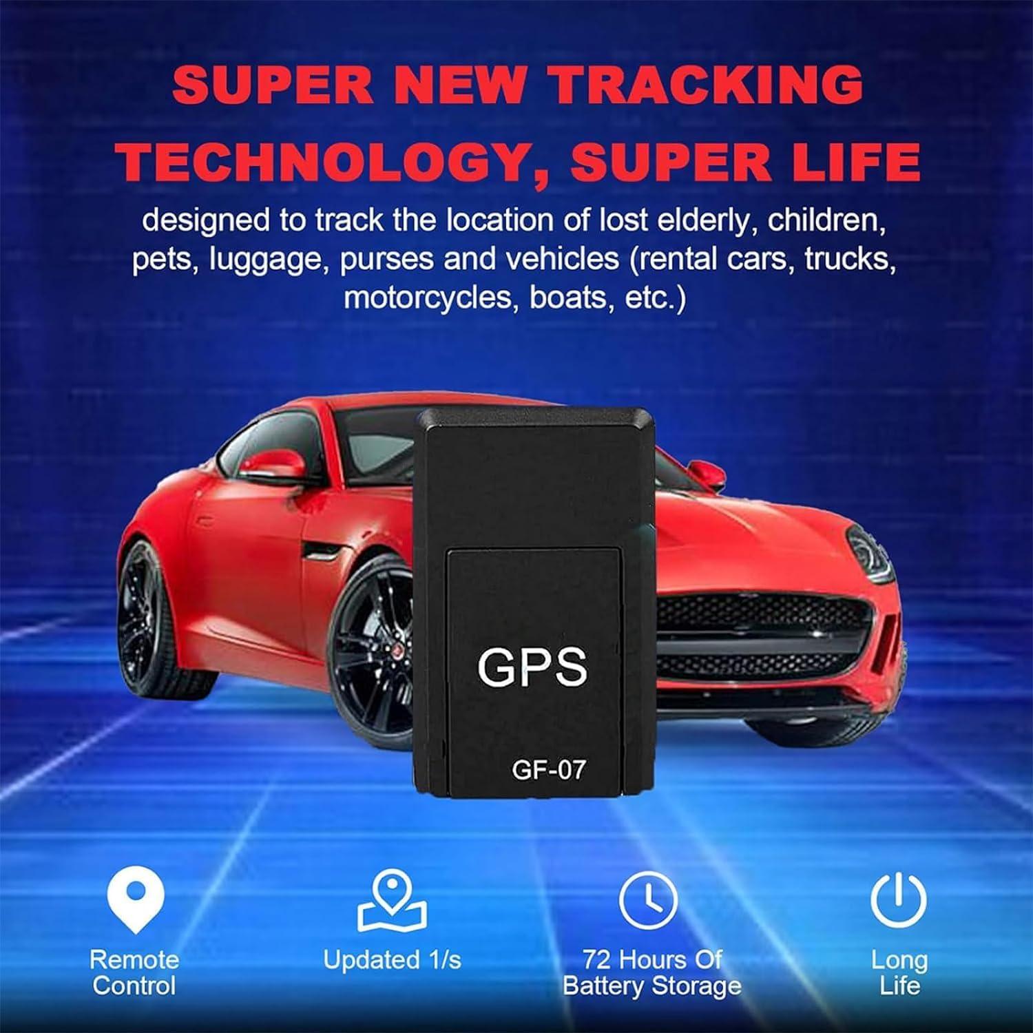 Generic GPS Tracker for Vehicles No Subscription, Mini GPS Tracker Real Time Locator, Magnetic Anti-Theft Micro Vehicle Tracking Device with App for Cars, Kids, Elderly, Pets, Wallet, Luggage