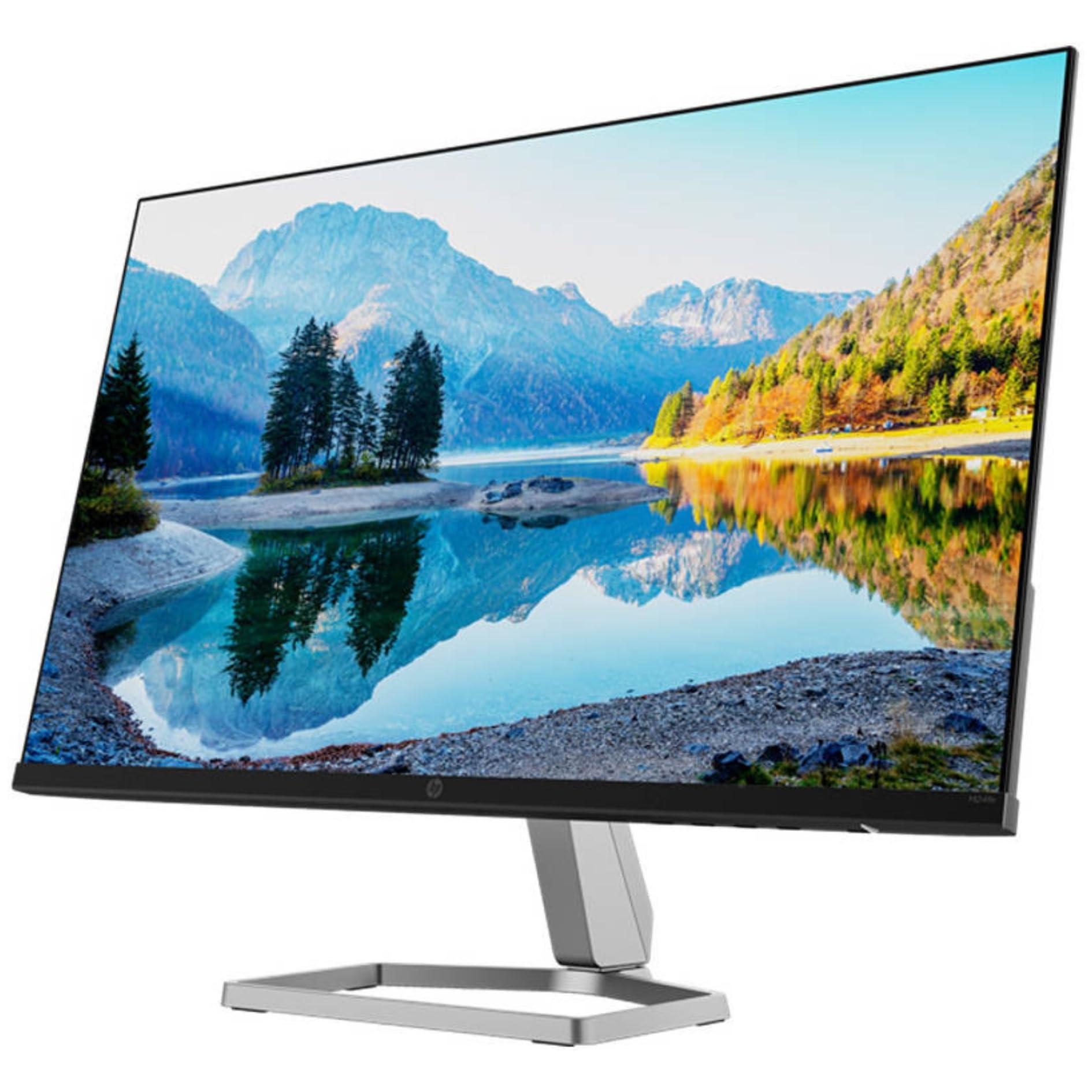 HP HP M24fe FHD Monitor 23.8-inch IPS AMD FreeSync 5ms GtG Response Time Eyesafe Certified On-screen Controls Low Blue Light Mode Anti-Glare, Black (Renewed)