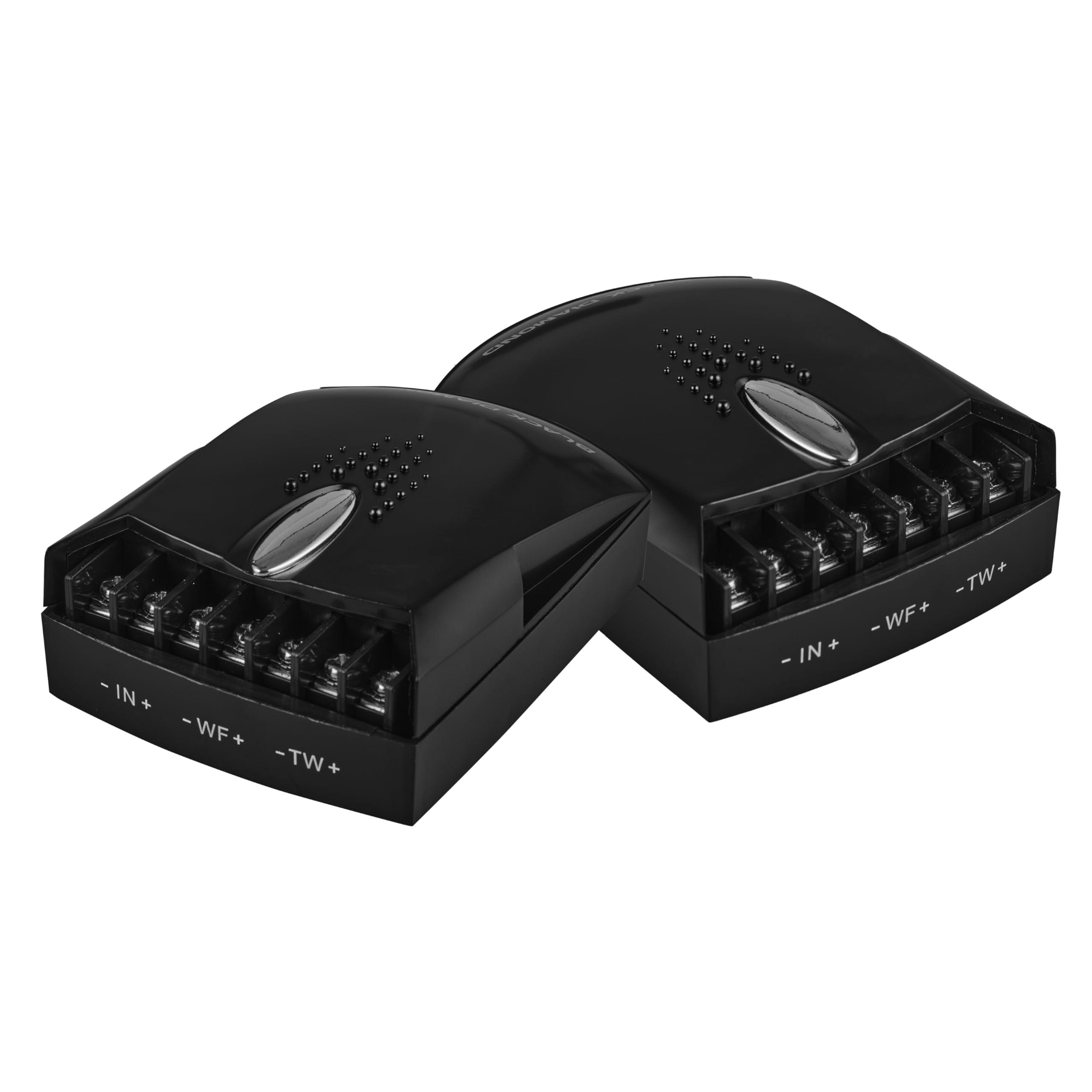 BLACK DIAMOND BLACK DIAMOND DIA-65.2C 6.5\" 2-Way Component System Speaker - 120 Watts, 4 Ohms - Clarity Unparalled by Other Speakers in Their Class (2 Speakers)