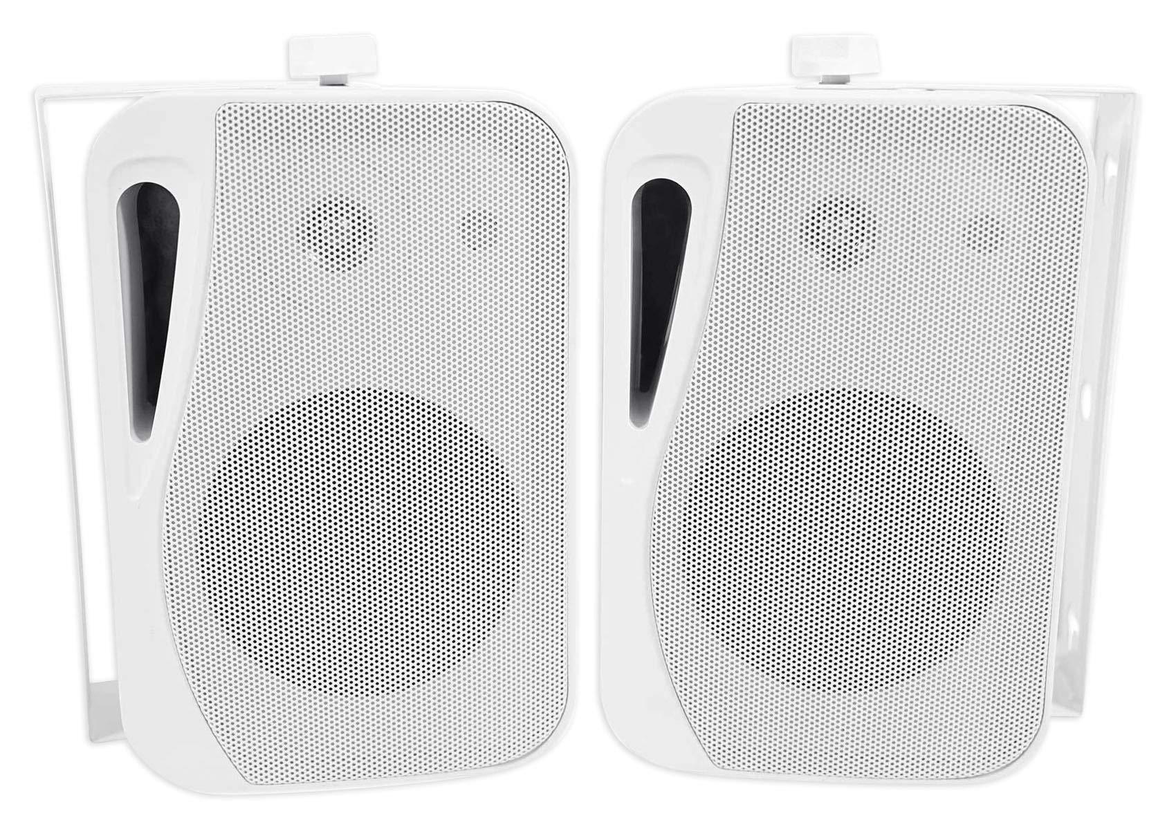 Rockville Rockville (4) HP4S-8 4\" Outdoor/Indoor Home Theater Speakers w/Swivel Bracket