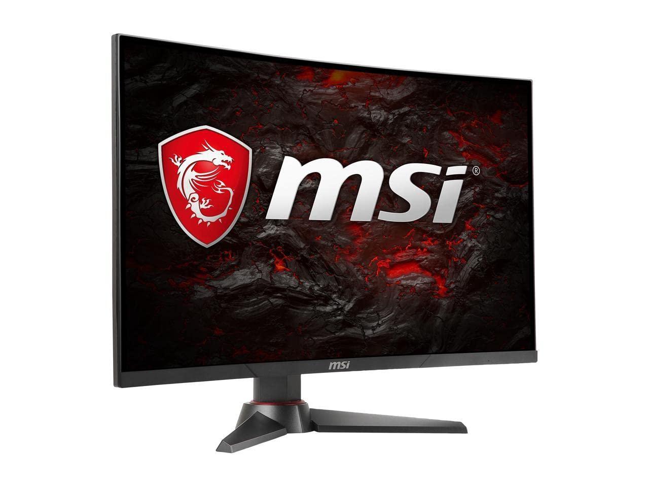 MSI MSI Full HD Non-Glare 1ms 1920 x 1080 144Hz Refresh Rate USB/DP/HDMI FreeSync 23.5 Gaming Curved Monitor (Optix MAG240CR) - Black