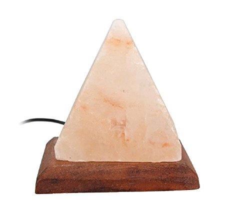 weget weget Himalayan Salt lamp Pyramid USB Multi-Colour Desk lamp