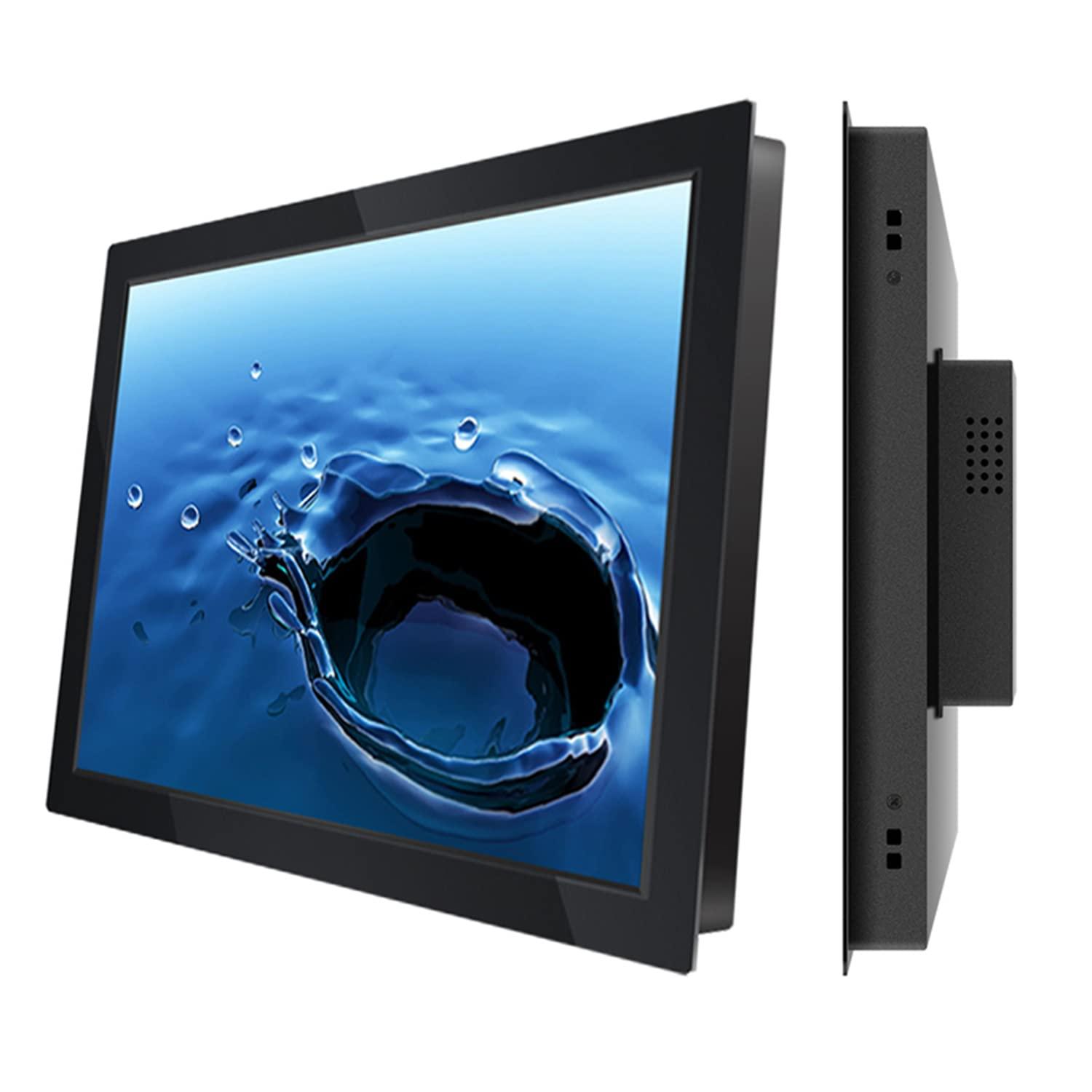 DirectNine Basics 15 Inch Resistive Touch Screen Industrial All-in-one PC WiFi with LAN Win10 (4GB RAM 64GB SSD, Core i7-6500U)