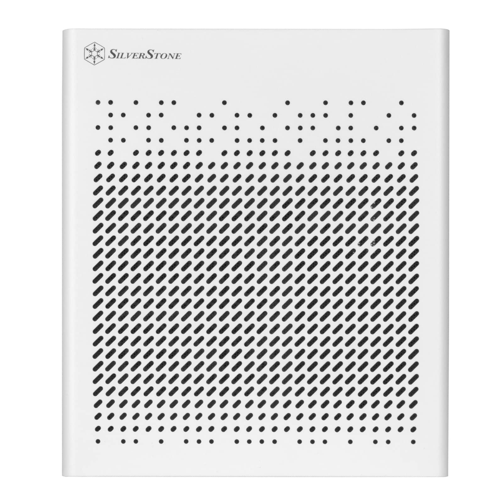 SilverStone SilverStone Technology SUGO 16 White Mini-ITX Small Form Factor case with All Steel Construction, SST-SG16W