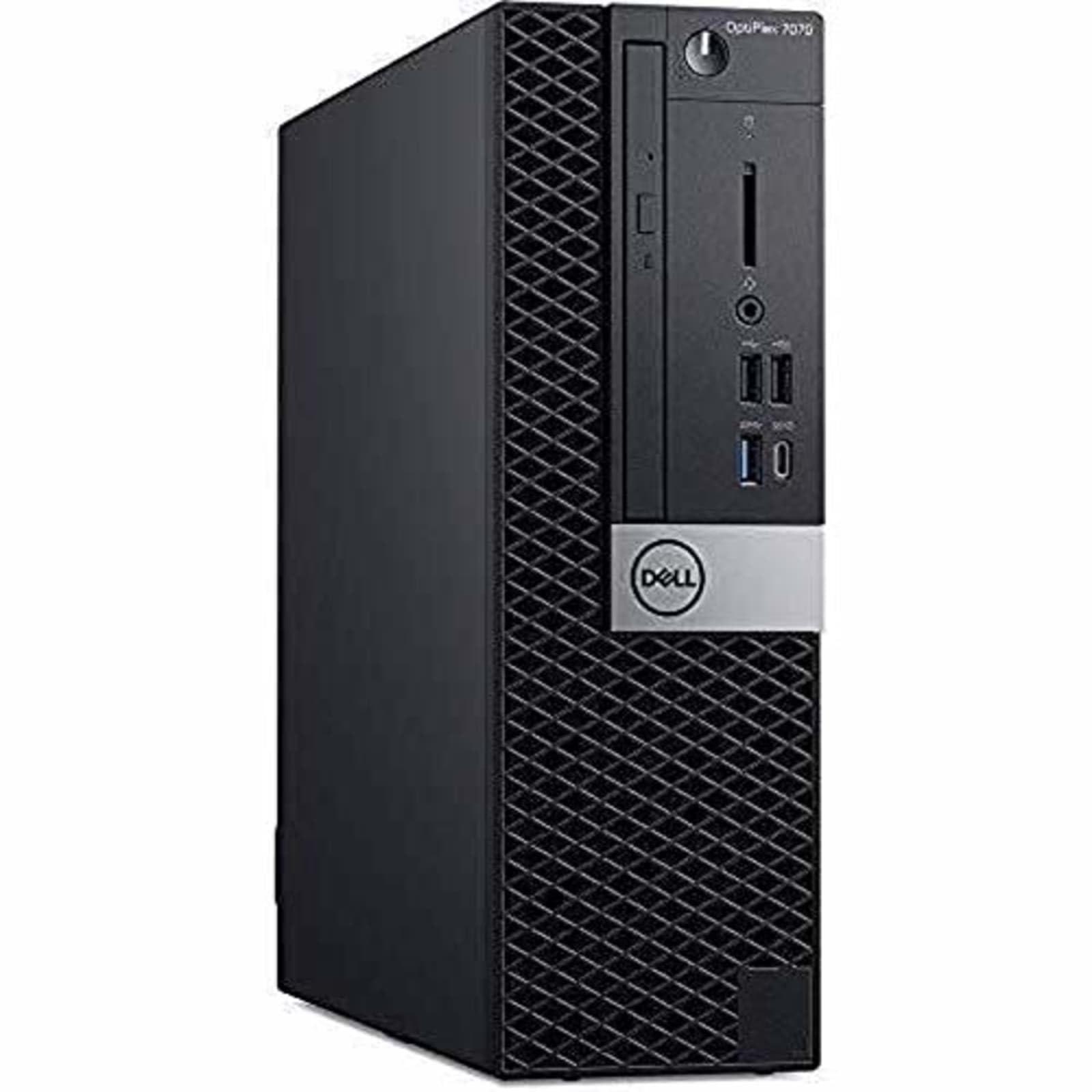 Dell Dell Optiplex 7070 SFF Desktop | Core i5-8500 - 1TB SSD Hard Drive - 32GB RAM | 6 cores @ 4.1 GHz Win 11 Pro Black (Renewed)