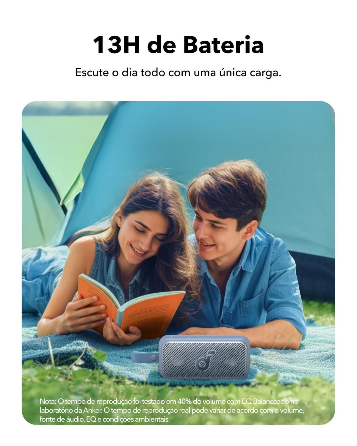 Soundcore Soundcore Motion 300 by Anker, Bluetooth Speaker, Wireless Hi-Res Portable Speaker, IPX7 Waterproof, BassUp, Bluetooth 5.3, 30W Stereo Sound, 13H Playtime for Home, Shower, Outdoor, and Travel - Blue