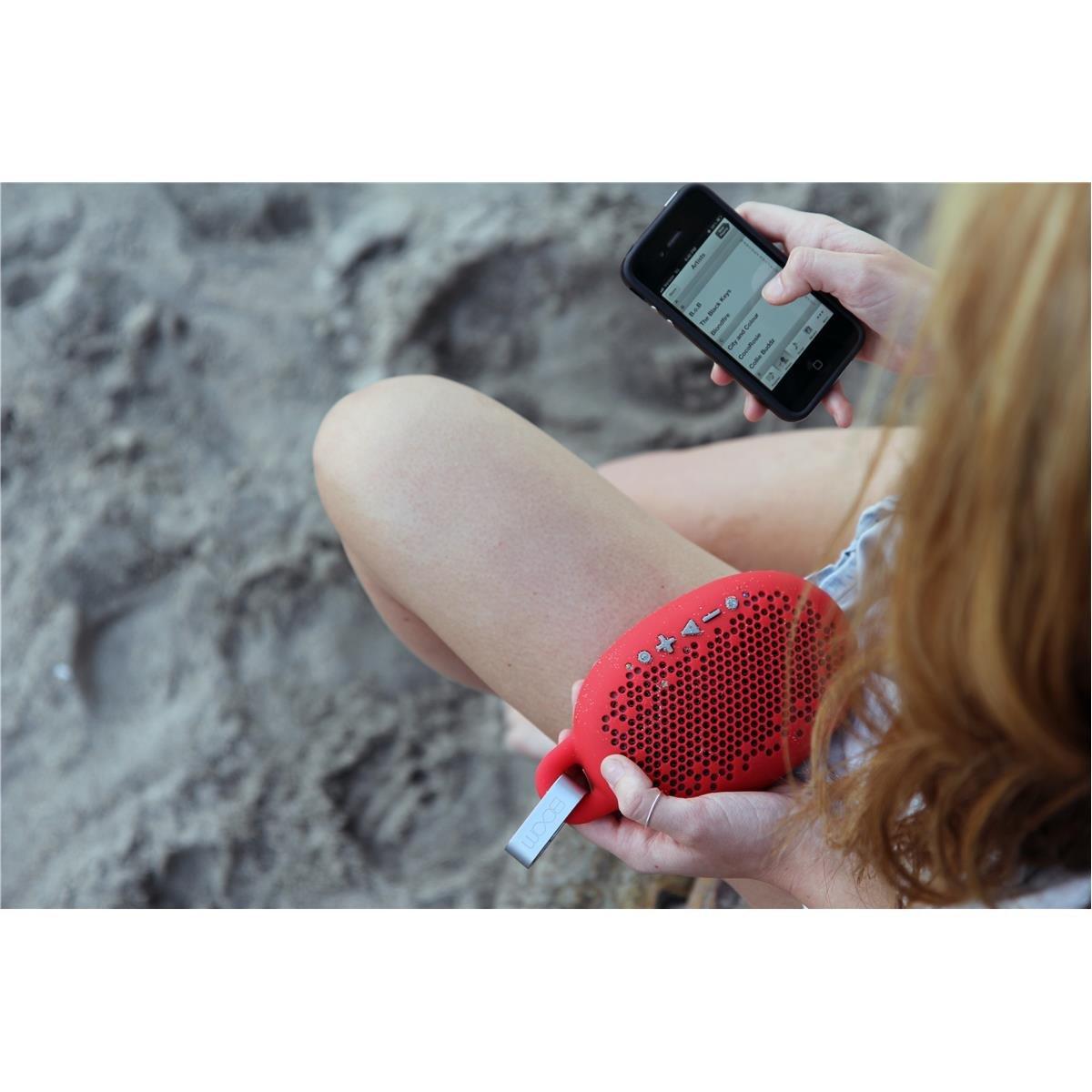 Polk Audio Boom Urchin Ready 4 Anything Bluetooth Speaker - Red