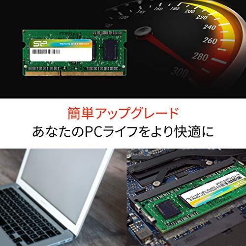 Silicon Power Silicon Power Laptop Memory 1.35V (Low Voltage) DDR3L 1600 PC3L-12800 8GB 204Pin Mac SP008GLSTU160N02