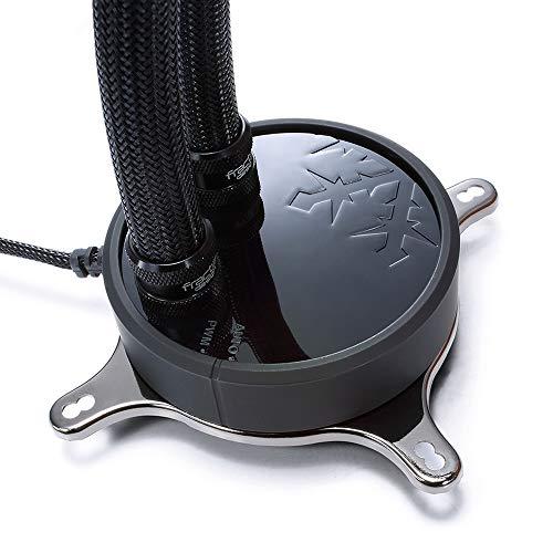 Fractal Design Fractal Design Celsius S36-360 mm Radiator Silent Liquid CPU Cooler PWM Intelligent Controls 3X Fractal Design Dynamic X2 PWM GP-12 120 mm Silent Fans Included 1/4 Inch Fitting Blackout