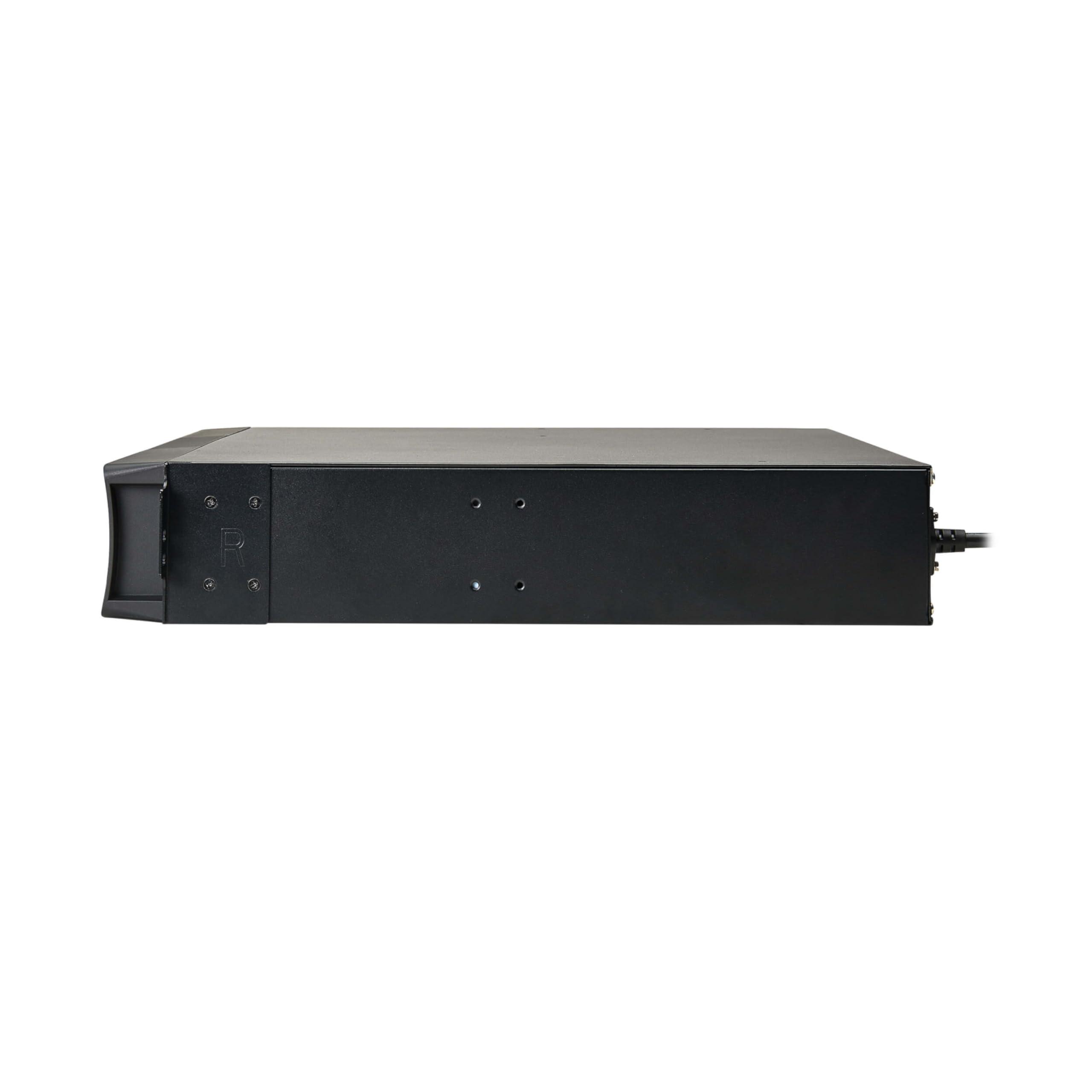 Tripp Lite 120V 1000VA 900W Double-Conversion UPS - 6 Outlets, Extended Run, WEBCARDLX, LCD, USB, DB9, 2U Rack/Tower