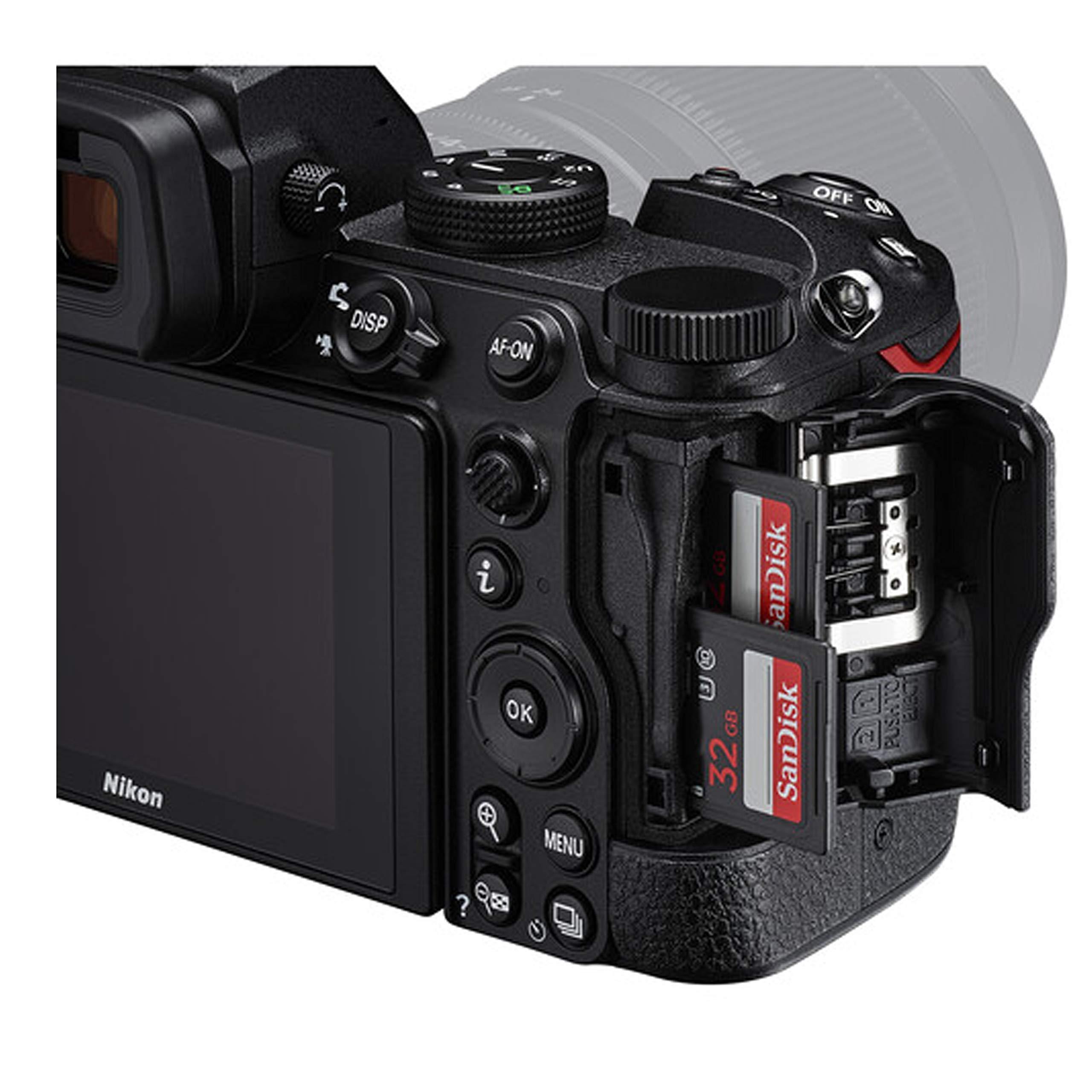 Nikon Nikon Z5 Mirrorless Digital Camera 24.3MP W/Nikkor Z 24-50mm f/4-6.3 Lens + 128GB Memory, Spare Battery, Filters,Case, Tripod, Flash, and More (39pc Bundle), Black (Renewed)