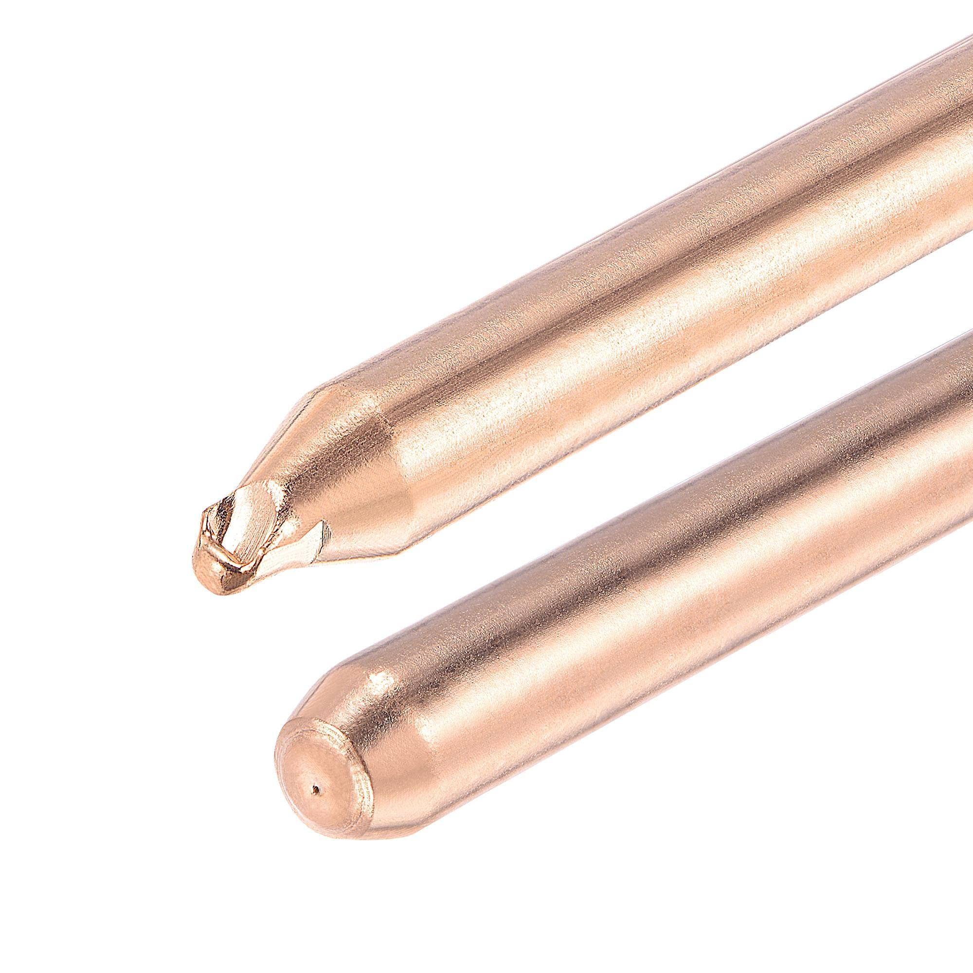 uxcell uxcell Copper Round Heat Pipe for Cooling Laptop CPU GPU Heatsink 8mm x 250mm