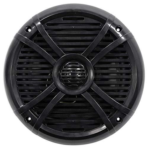 Rockville Pair Rockville RMSTS80B 8" 1000w Waterproof Marine Boat Speakers 2-Way Black