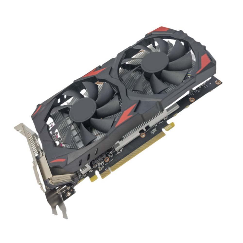 GZSHUNLI GZSHUNLI RX580 8GB 2048SP Graphics Card RX580 Desktop Game Video Car DDR5 256Bit Game HD Graphics Cards, black, 500349667