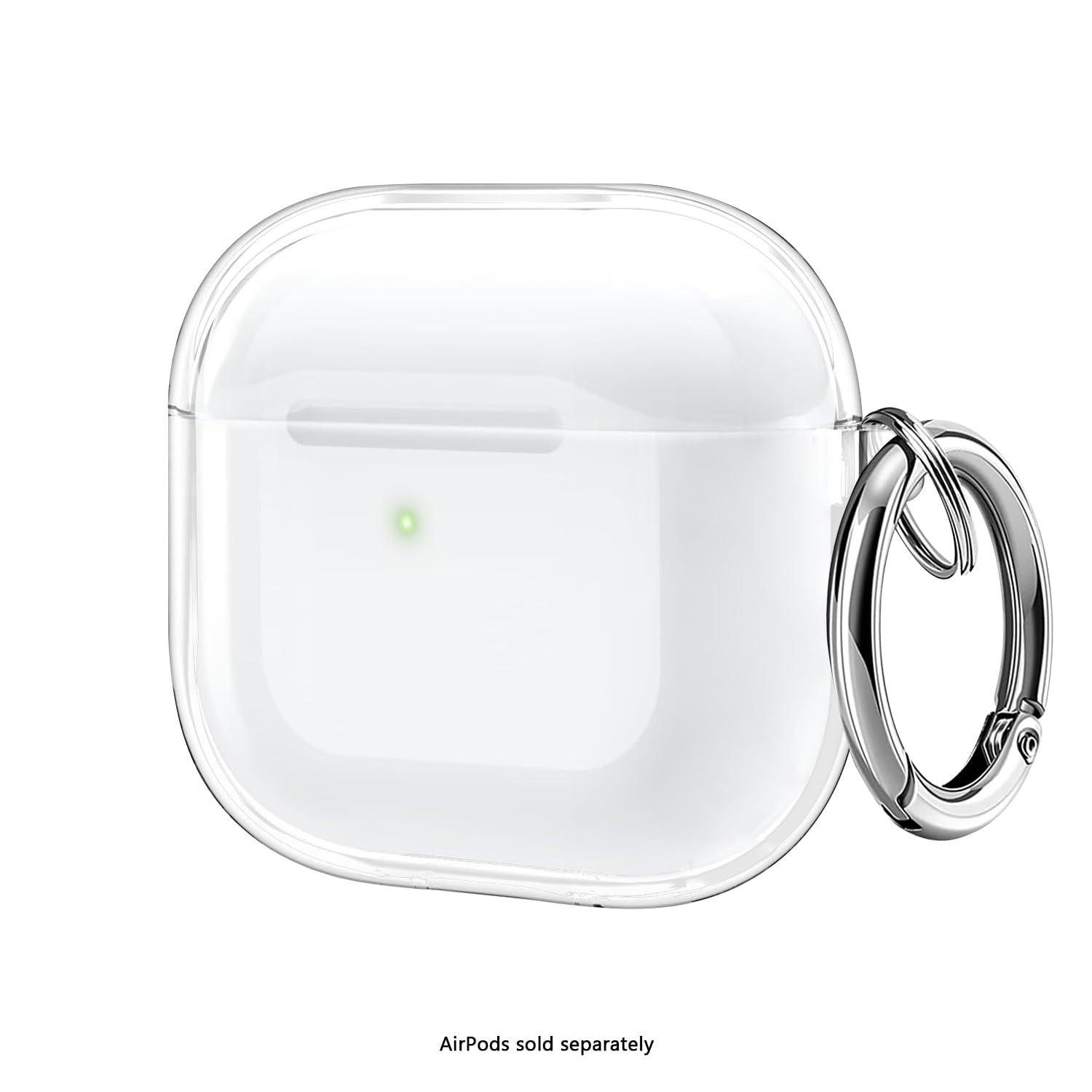 ZERODAMAGE SAHARA CASE Sahara - Inspire Series Case for AirPods 4, Crystal Clear, (HP00173)