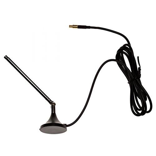 Nooelec NESDR Nano 2 - Tiny Black RTL-SDR USB Set (RTL2832U R820T2) with MCX Antenna. Software Defined Radio, DVB-T and ADS-B Compatible, ESD Safe