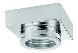 DuraVent 284607 7" Square Support Box (unpainted) Dura-Tech Chimney