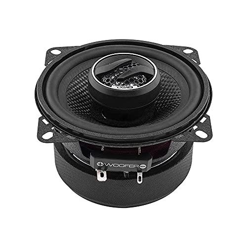 DS18 DS18 ZXI-44 4\" Car Audio Coaxial Speaker with Built in Neodymium Tweeter and Kevlar Cone 2 Way 150 Watts Max 4 Ohm (2 Speakers)