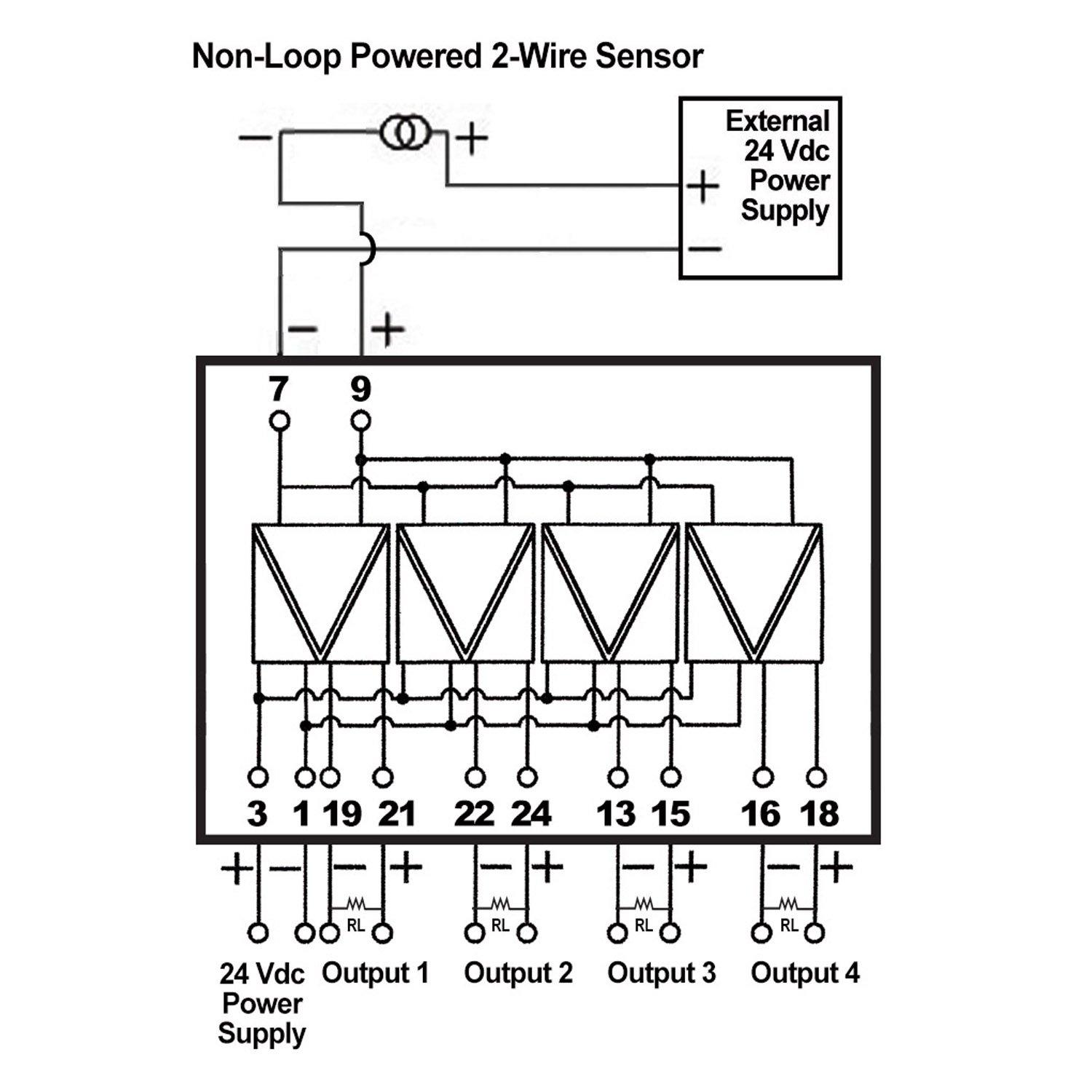 Automation Systems Interconnect ASI ASI451141 4-20mA Analog Signal Splitter, 1 Input, 4 Output