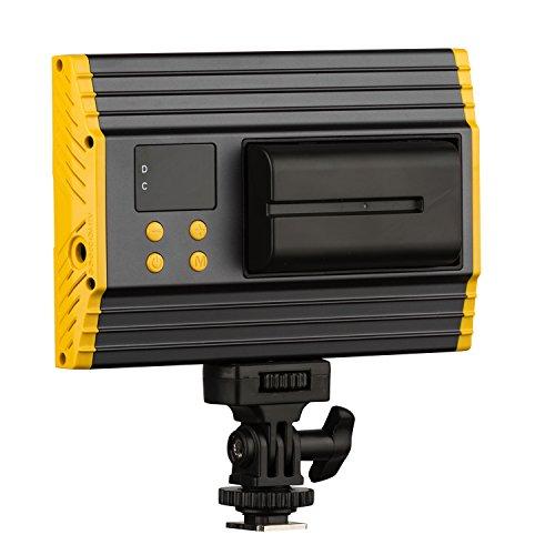 Ikan Ikan Onyx 120 Bi-Color Aluminum On Camera LED Light, Black (OYB120)