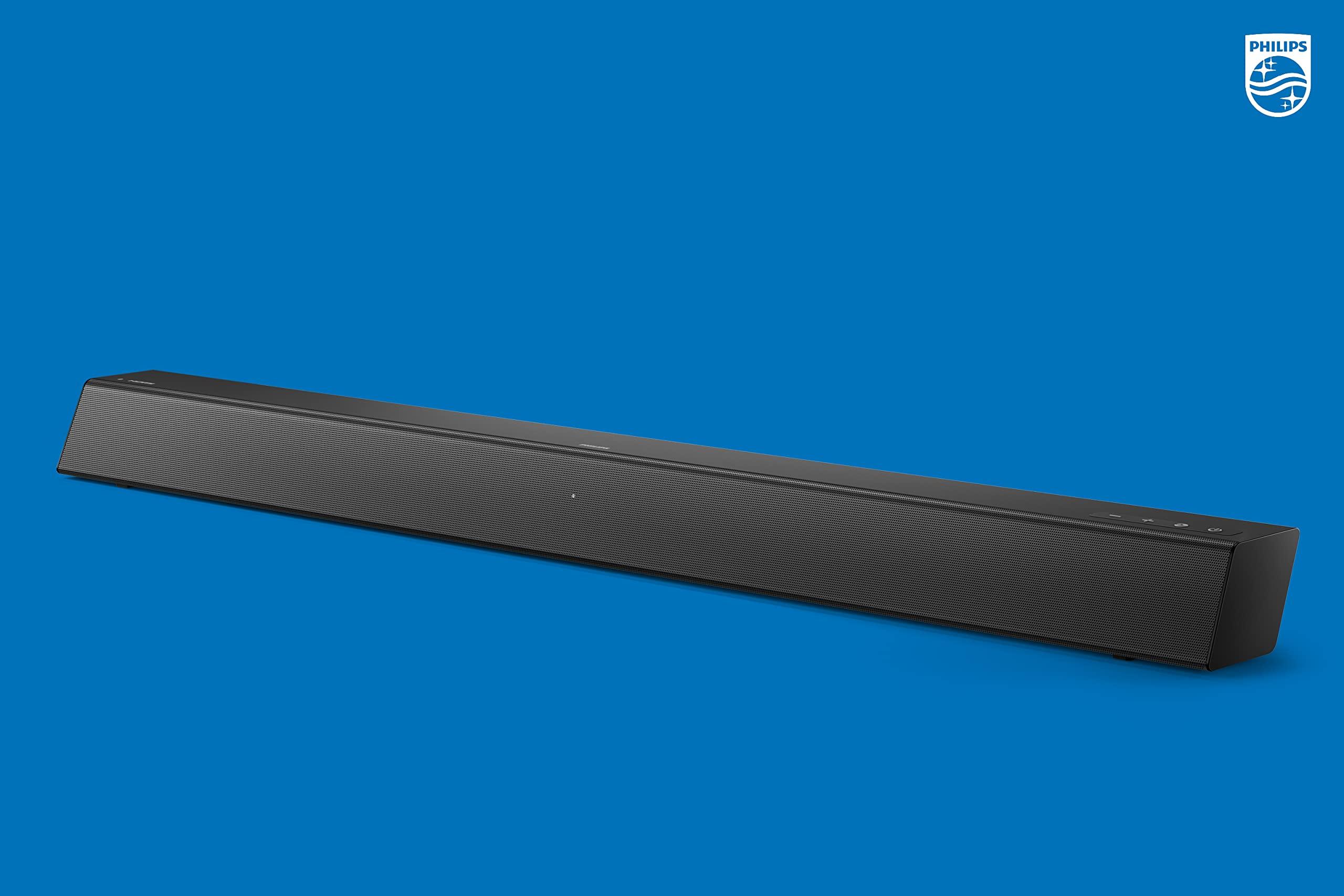 PHILIPS PHILIPS B5106 2.0-Channel Soundbar with HDMI ARC Support, Roku TV Ready, Black