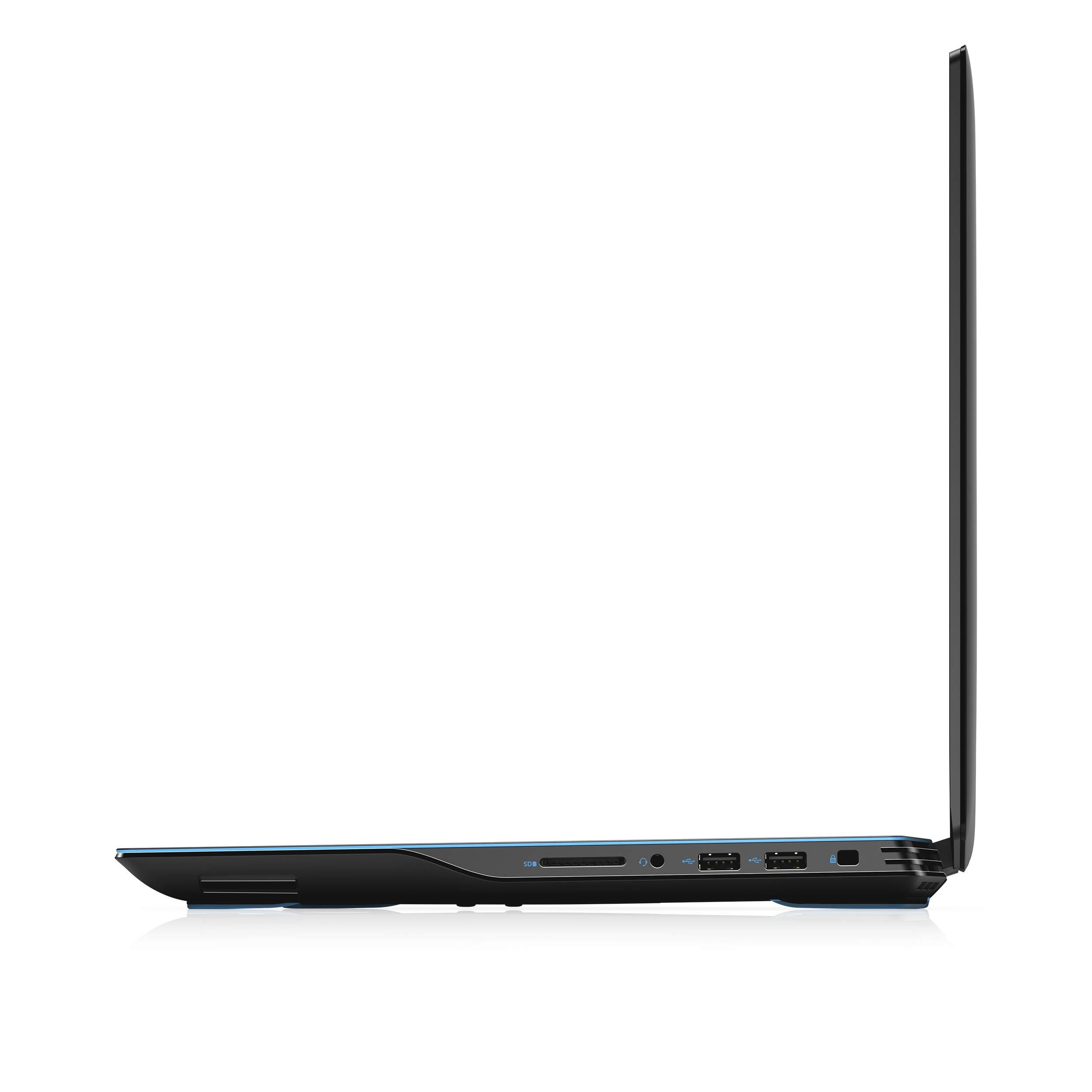 Dell Dell Gaming G3 15 3500-15 Inch FHD 120Hz Refresh Rate, Intel Core i5-10300H 10th Gen, 8GB DDR4 RAM, 512GB SSD, Nvidia Geforce GTX 1650 Ti 4GB GDDR6, Windows 10 Home Eclipse Black